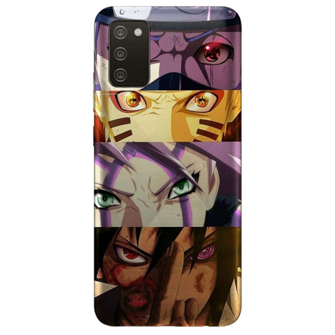 Coque Samsung Galaxy A02S naruto regards, de notre collection Manga