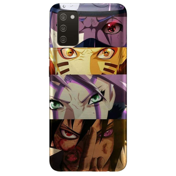 Coque Samsung Galaxy A02S naruto regards, de notre collection Manga