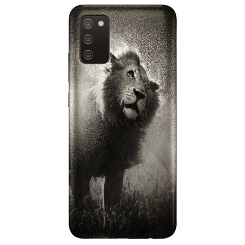 Coque Samsung Galaxy A02S Roi Lion - Collection Samsung a02s animaux