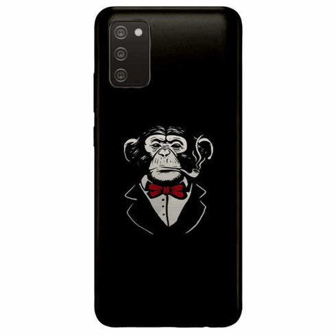 Coque Samsung Galaxy A02S Singe mafia - Collection Animal funny