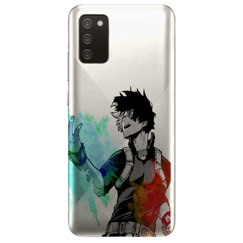 Coque téléphone Samsung Galaxy A02S Todoroki collection Manga