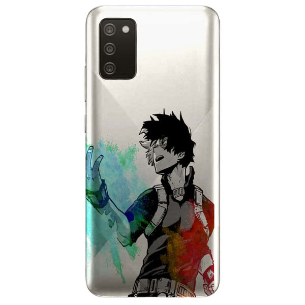Coque téléphone Samsung Galaxy A02S Todoroki collection Manga