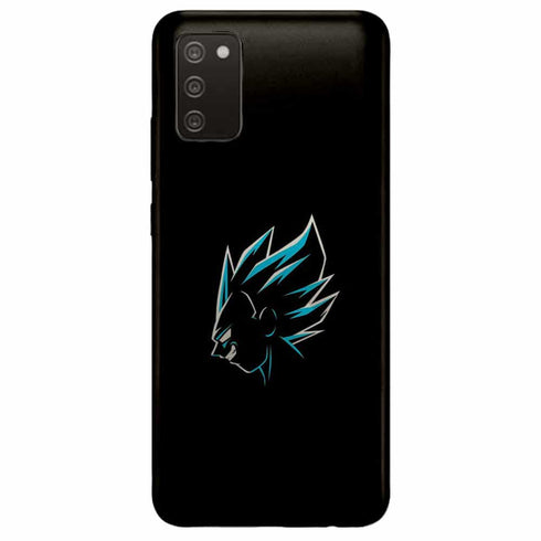 Coque Samsung Galaxy A02S vegeta blue