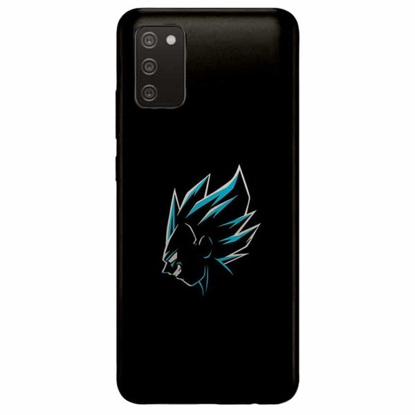 Coque Samsung Galaxy A02S vegeta blue
