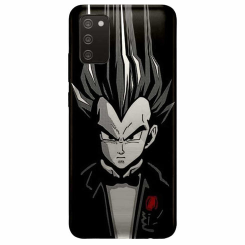Vegeta Parrain Manga pour la Coque Samsung Galaxy A02S