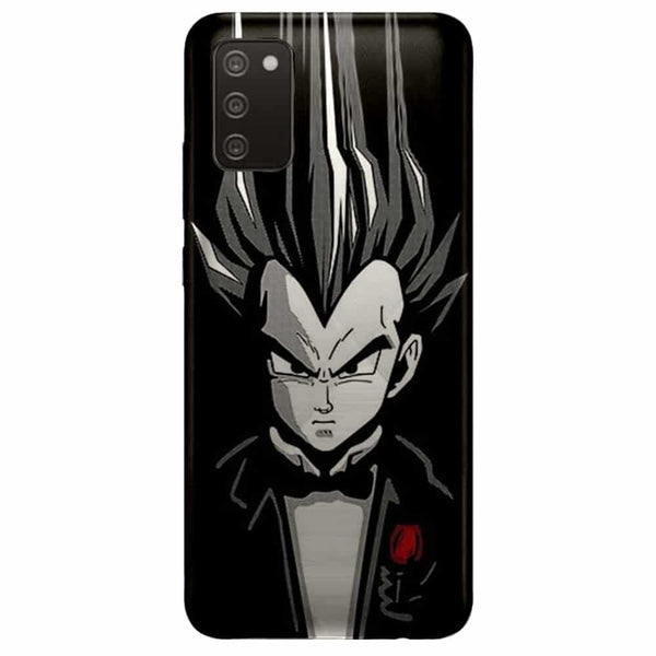 Vegeta Parrain Manga pour la Coque Samsung Galaxy A02S