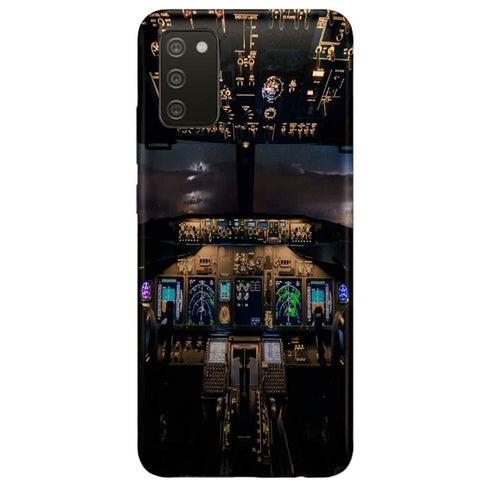 Coque Samsung Galaxy A02S cockpit aircraft collection avion