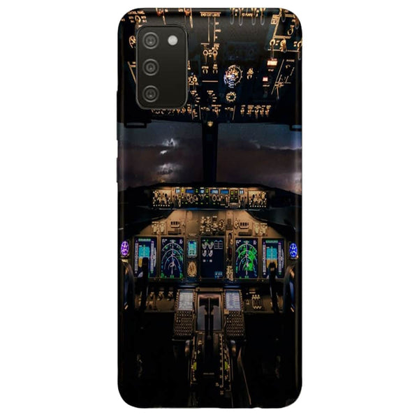 Coque Samsung Galaxy A02S cockpit aircraft collection avion