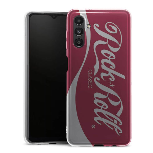 Coque Samsung A13 5G Rock and Roll Coca cola - MaCoquePerso - housse Silicone protection avancée renforcée durable, motif aesthetic boisson gazeuse Coca-Cola