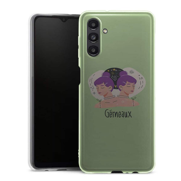 Coque souple Samsung A13 5G Zodiac Gemeaux - MaCoquePerso