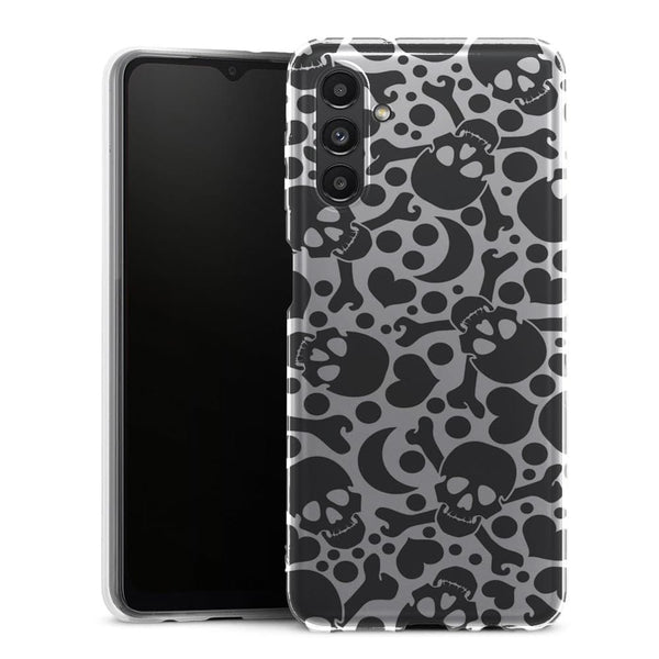 Coque de smartphone Samsung A13 5G Skull Love - MaCoquePerso