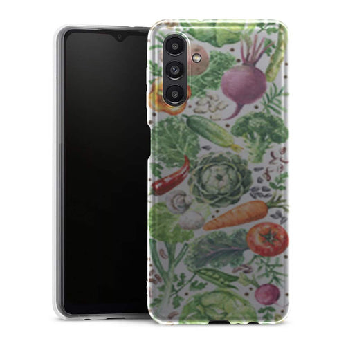 Coque Samsung A13 5G Soirée Legumes - MaCoquePerso - housse pas cher a13 en Silicone résistance extrême qualité premium, motif aesthetic pour les adultes