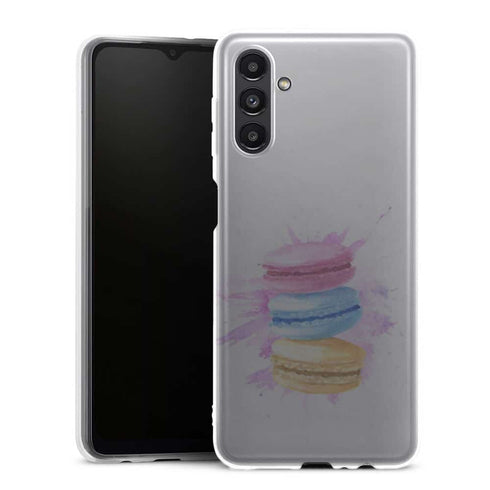 Coque Samsung A13 5G Watercolors Macarons - MaCoquePerso - housse Silicone absorption choc haute performance, motif aesthetic girly pour les femmes et ados