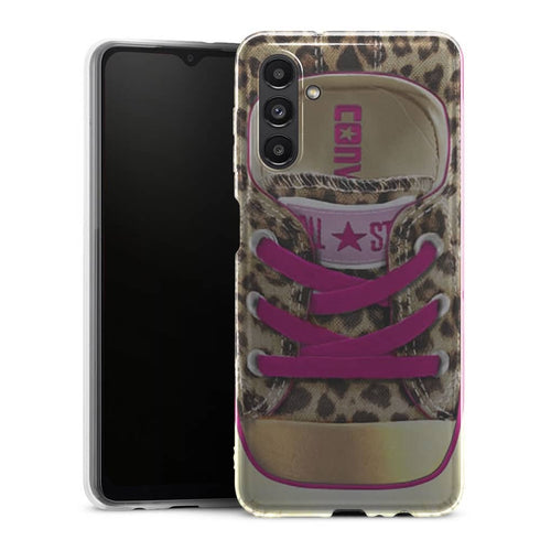 Aesthetic pour les filles - Coque Samsung Galaxy A13 5G All Star Leopard - MaCoquePerso
