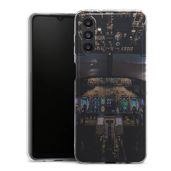 Coque Samsung Galaxy A13 5G Cockpit aircraft - MaCoquePerso