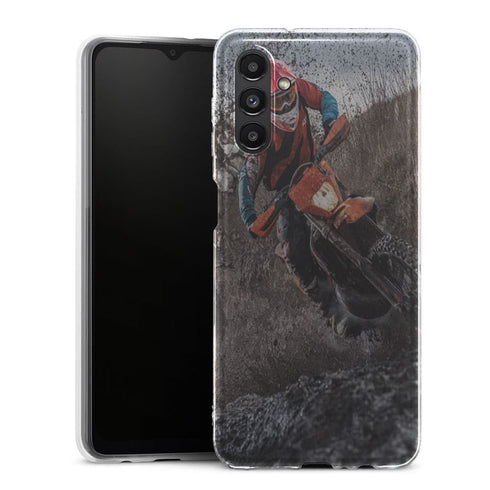 Coque Samsung Galaxy A13 5G Enduro moto circuit - MaCoquePerso