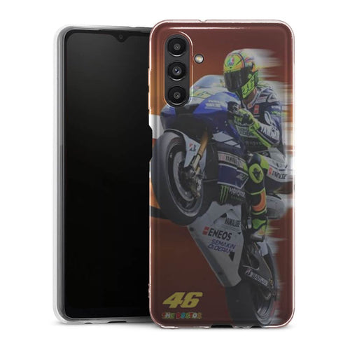 Coque Telephone Samsung A13 5G originale Fan de yamaha en feu vr46 doctors - MaCoquePerso