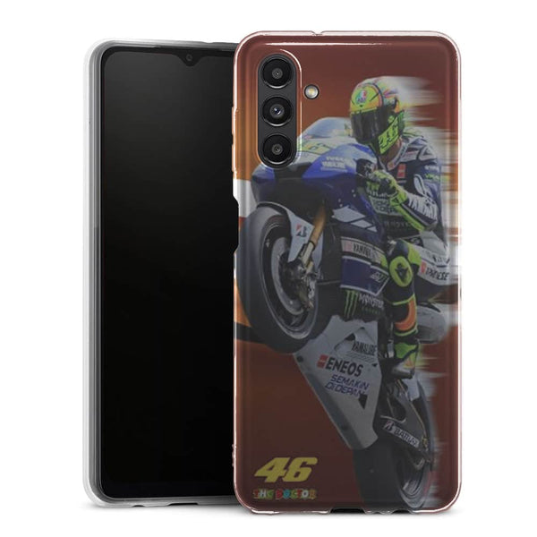 Coque Telephone Samsung A13 5G originale Fan de yamaha en feu vr46 doctors - MaCoquePerso
