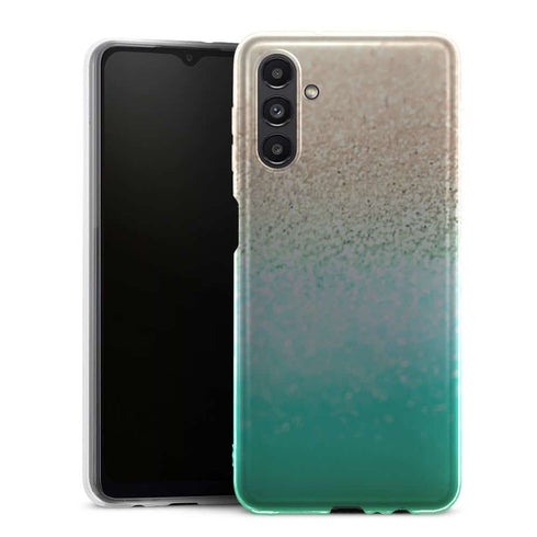 Coque Samsung Galaxy A13 5G Gatsby Aqua Gold - MaCoquePerso