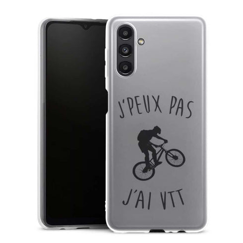 Coque Samsung Galaxy A13 5G Je peux pas j'ai VTT Mountain Bike - MaCoquePerso