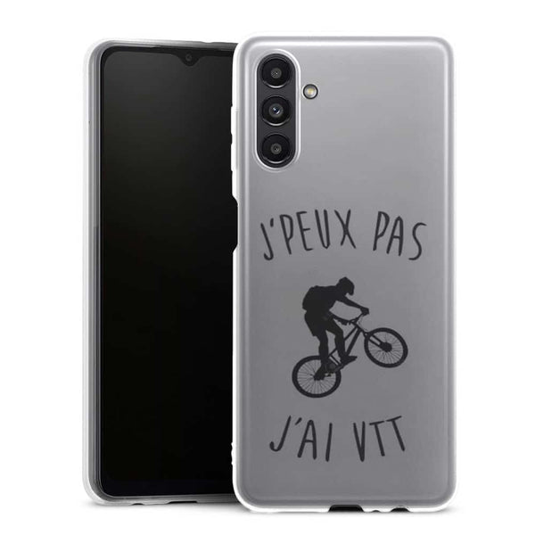 Coque Samsung Galaxy A13 5G Je peux pas j'ai VTT Mountain Bike - MaCoquePerso