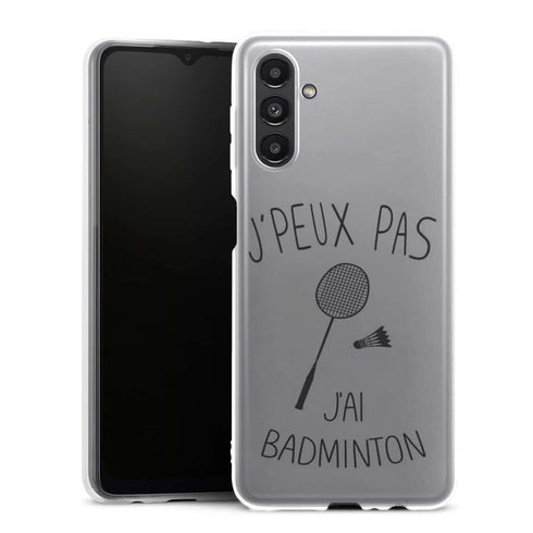 Coque Samsung Galaxy A13 5G Je peux pas j'ai Badminton - MaCoquePerso