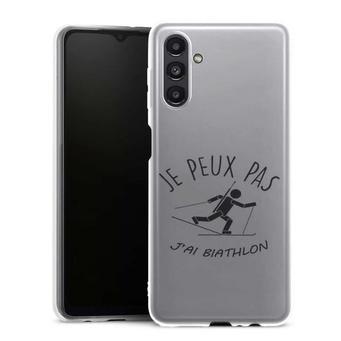 Coque Samsung Galaxy A13 5G Je peux pas j'ai Biathlon - MaCoquePerso