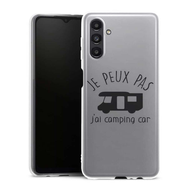Coque Samsung A13 5G Je peux pas j'ai camping car - MaCoquePerso