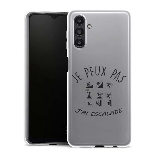 Coque Samsung Galaxy A13 5G Je peux pas j'ai Escalade - MaCoquePerso