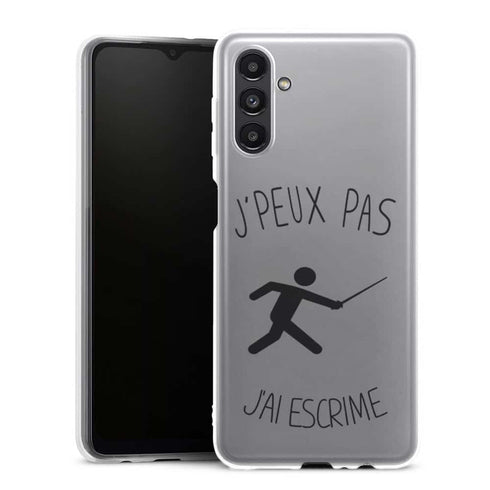 Coque Samsung Galaxy A13 5G Je peux pas j'ai Escrime - MaCoquePerso