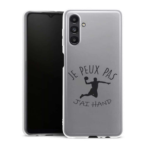 Coque Samsung Galaxy A13 5G Je peux pas j'ai Handball - MaCoquePerso
