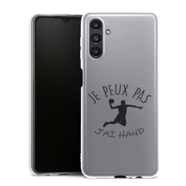 Coque Samsung Galaxy A13 5G Je peux pas j'ai Handball - MaCoquePerso