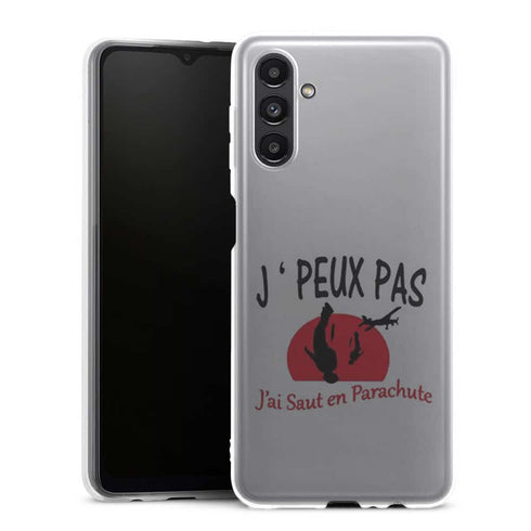 Coque Samsung Galaxy A13 5G Je peux pas j'ai Parachute - MaCoquePerso