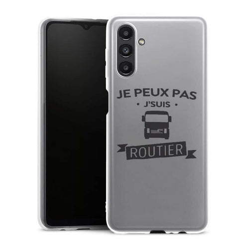 Coque protection samsung a13 5g Je peux pas je suis routier - MaCoquePerso