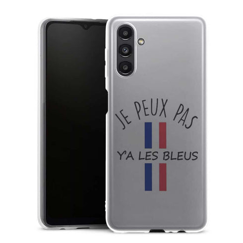 Coque Samsung Galaxy A13 5G Je Peux pas Y'a Les Bleus - MaCoquePerso