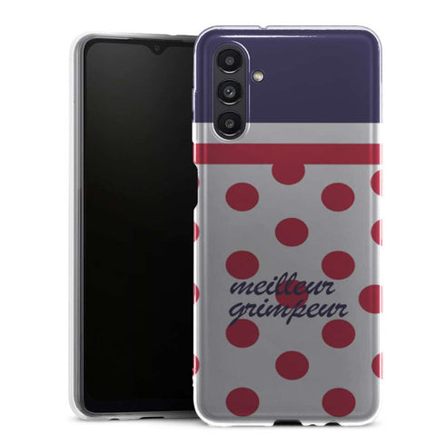 Coque Samsung Galaxy A13 5G Meilleur Grimpeur Pois rouge - MaCoquePerso