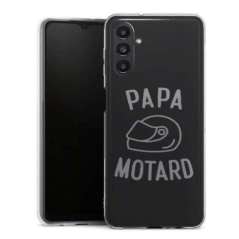 Coque Samsung Galaxy A13 5G Papa Motard Passion - MaCoquePerso