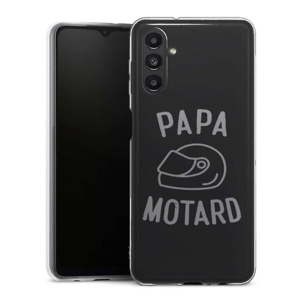 Coque Samsung Galaxy A13 5G Papa Motard Passion - MaCoquePerso