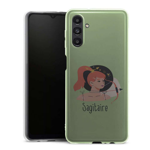 Coque de protection en silicone Samsung A13 5G Zodiac Sagitaire - MaCoquePerso