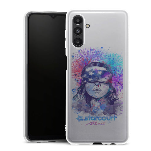Coque Samsung Galaxy A13 5G Watercolor Upside Down - Motfif Aesthetic original - MaCoquePerso