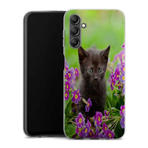 Coque Samsung Galaxy A14 5G Bebe Chaton Mignon