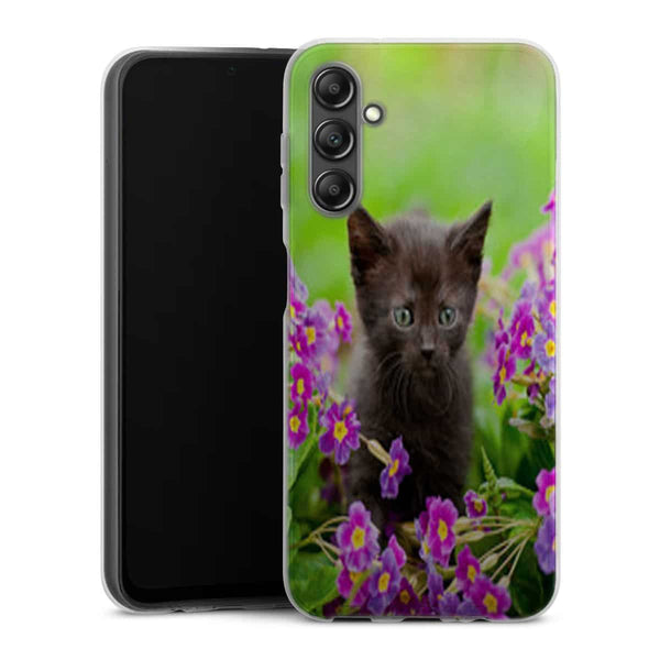 Coque Samsung Galaxy A14 5G Bebe Chaton Mignon