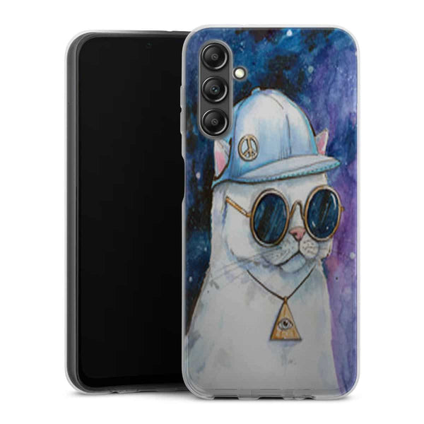Coque Samsung Galaxy A14 5G Chat Hipster