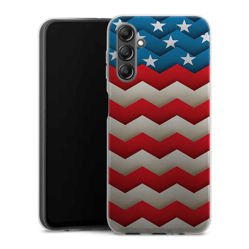 Coque pour Samsung A14 5G Usa Chevrons Vote