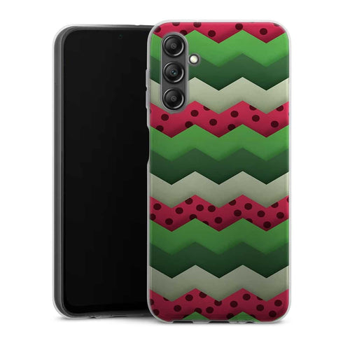 Coque pour Samsung A14 5G Pasteque Summer Chevrons