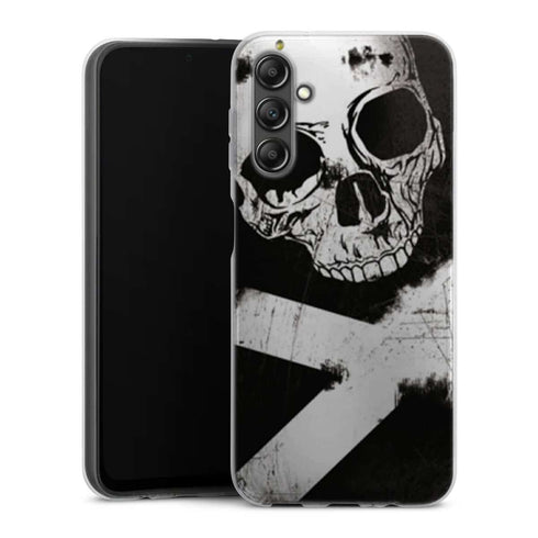 Coque Samsung A14 5G Tête de Mort Pirate
