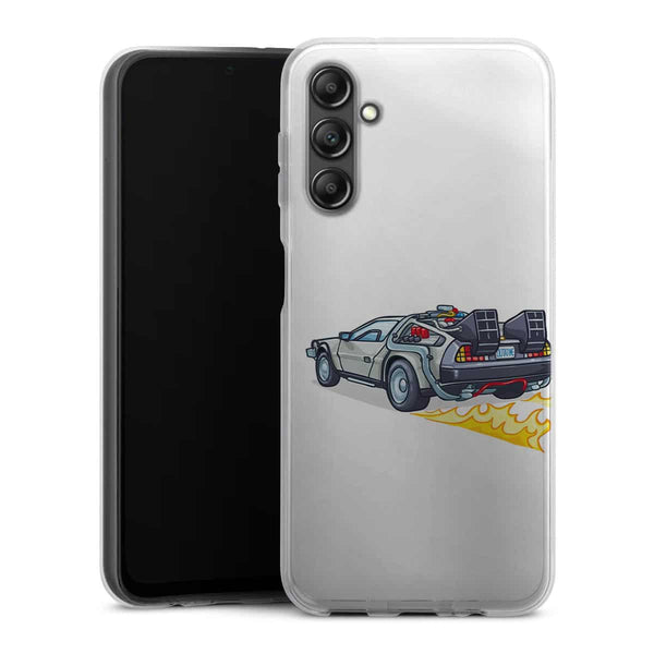 Coque Telephone Samsung Galaxy A14 5G originale Delorean retour vers le futur