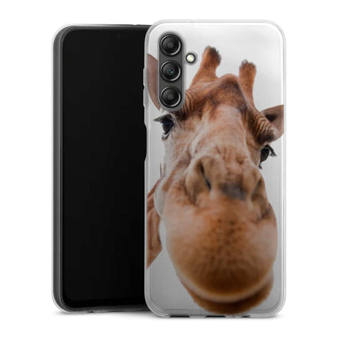 Coque Samsung Galaxy A14 5G Drôle de Girafe