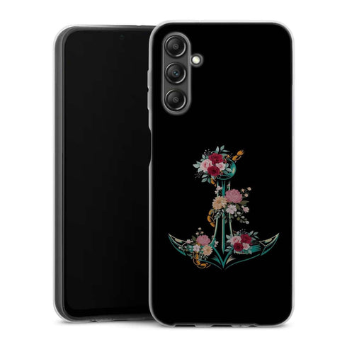 Coque Samsung Galaxy A14 5G Fleurs d'ancre