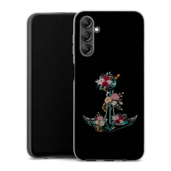 Coque Samsung Galaxy A14 5G Fleurs d'ancre